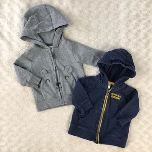 Carter’s Hooded Light Jacket Bundle 3 Months Blue
